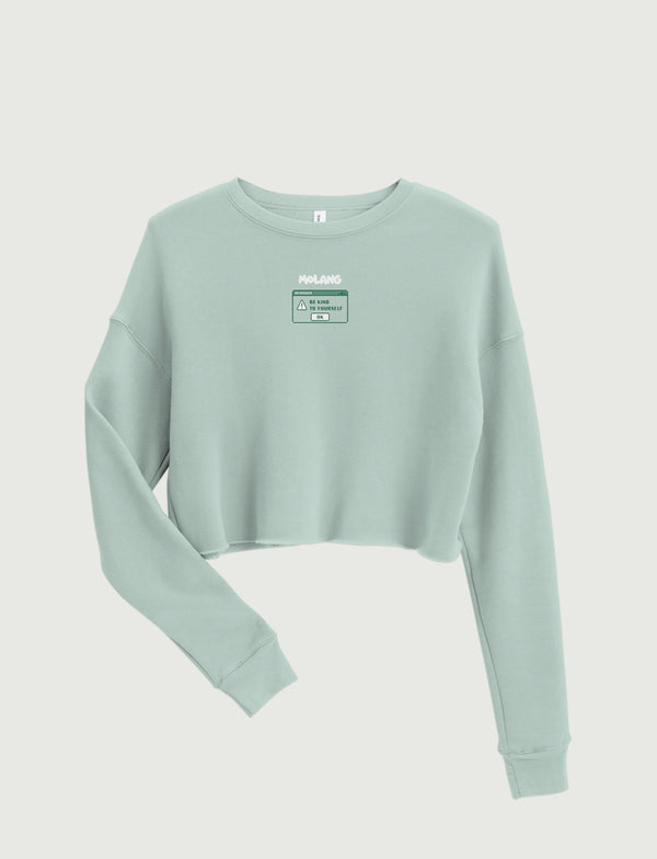 Molang Kawaii Crop Sweater