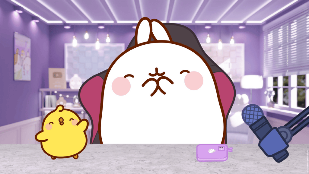 Molang est devenu YouTuber