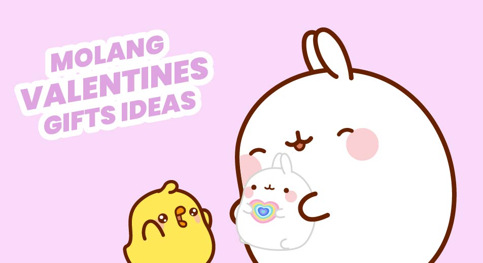Des idées de cadeaux Molang Saint-Valentin