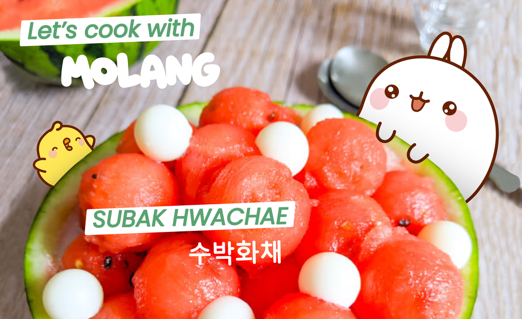 Let's cook with Molang - Subak Hwachae