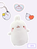 <p><span data-mce-fragment="1">Discover all the packs here to save money ! </span></p>
<p><span data-mce-fragment="1">Save money while getting more love from your favorite friends Molang, Piu Piu and the Pincos ! All the packs are imagined only for you ! </span></p>