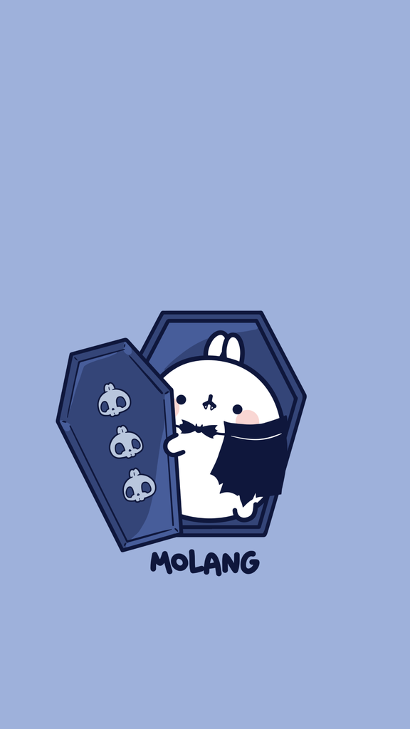 Fond d'écran Molang - Molang vampire