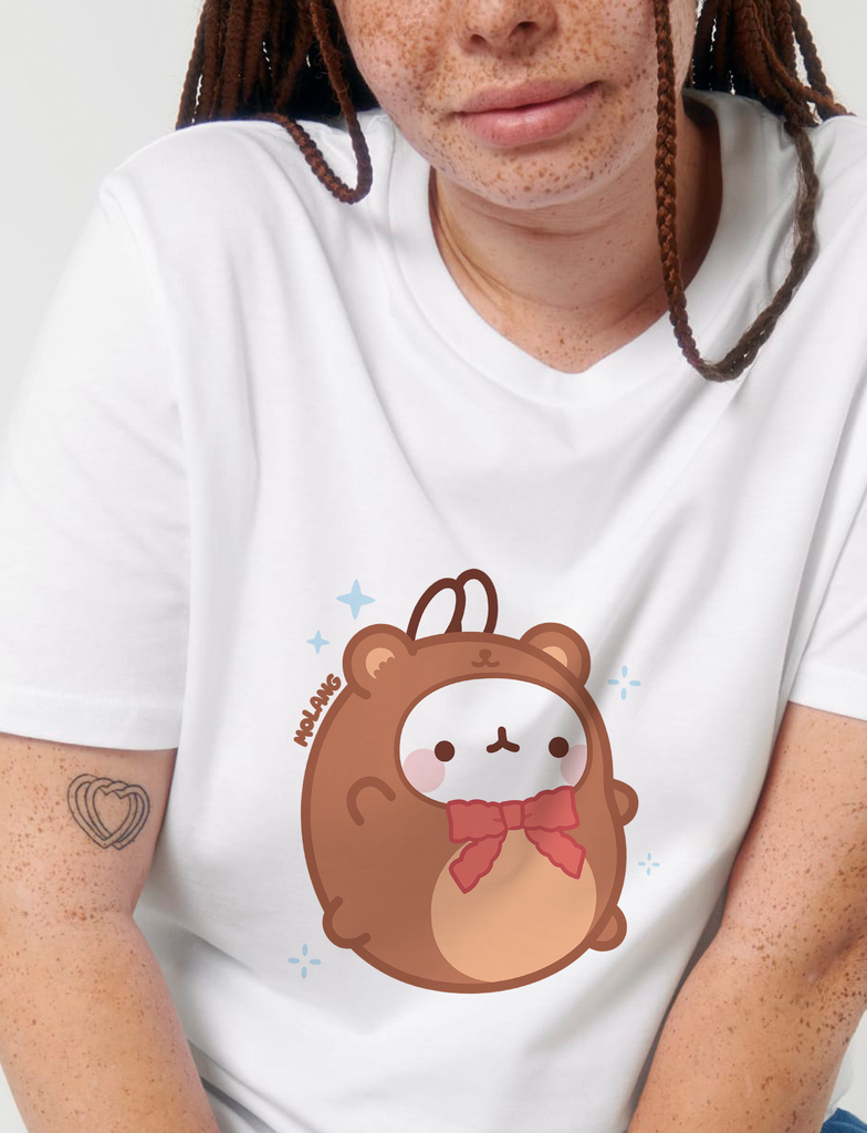 Bear T-shirt of Molang for TXT tribute