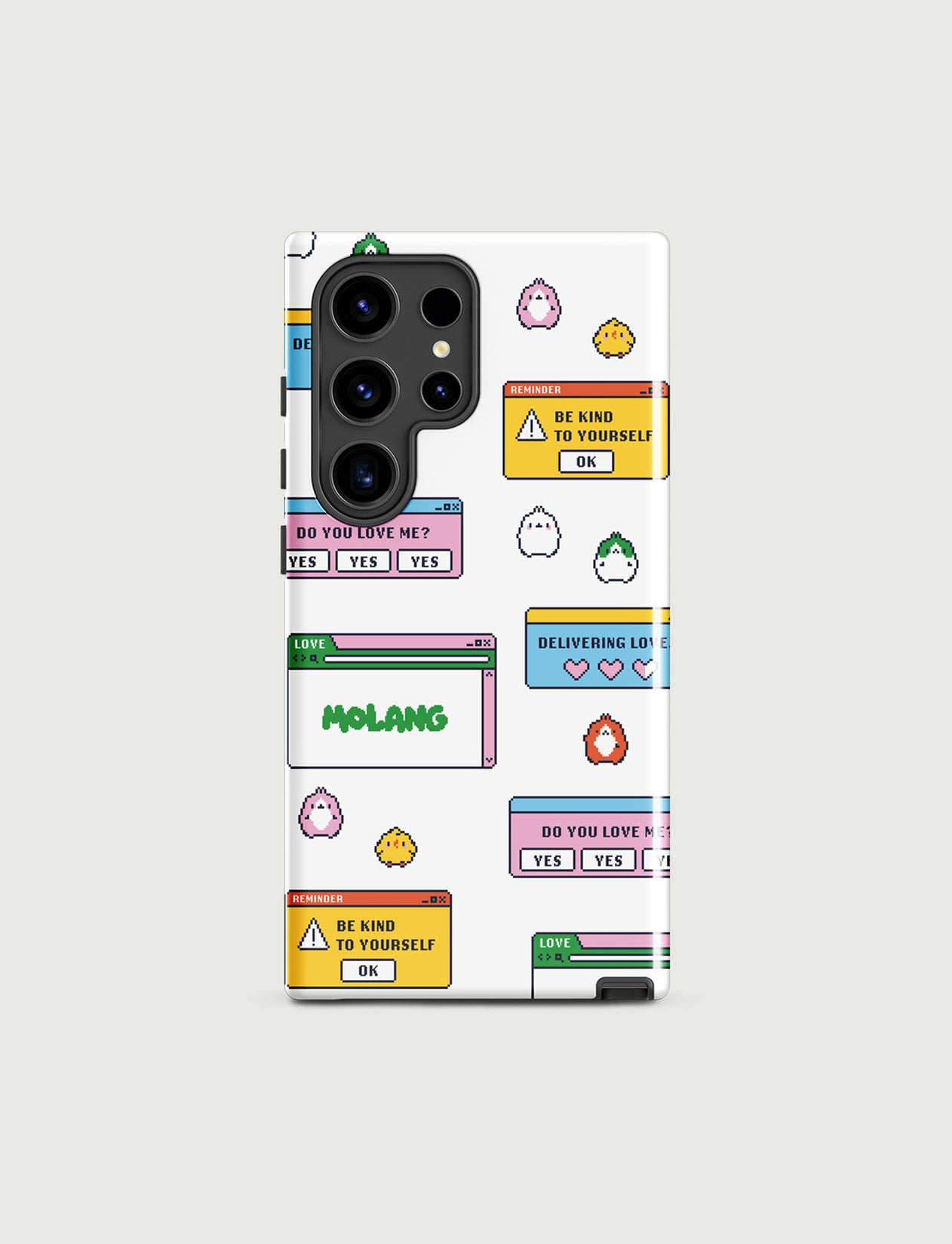 Pixel Art Tough Samsung Case – Windows | Molang Official Website