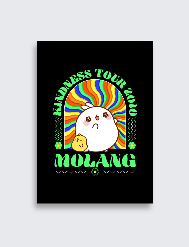 Affiche Seventies Molang