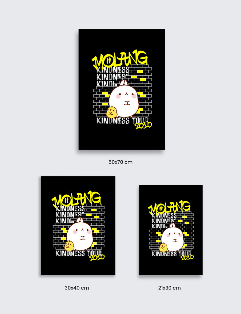 Molang kawaii posters Music