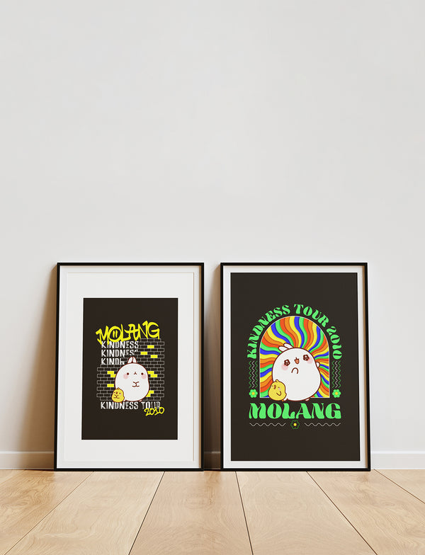 Molang cute poster rap & rock