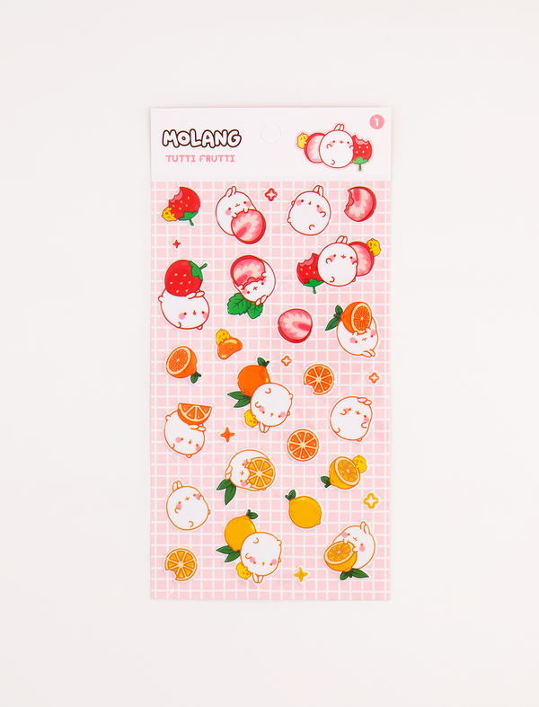 Molang 3D Stickers Tutti Frutti