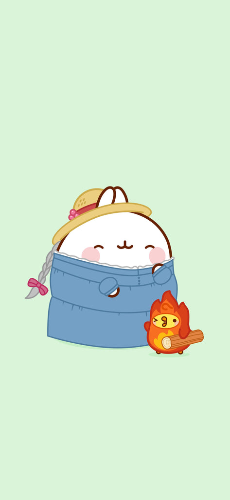 Phone wallpaper Howl's Moving Castle Molang