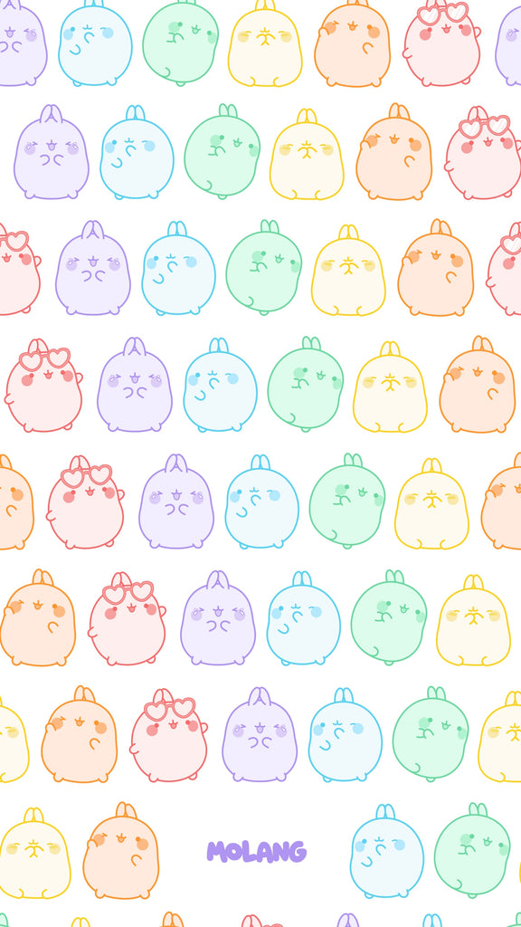 Molang Pride Month Wallpapers: Discover The 3rd Rainbow Wallpaper of Molang