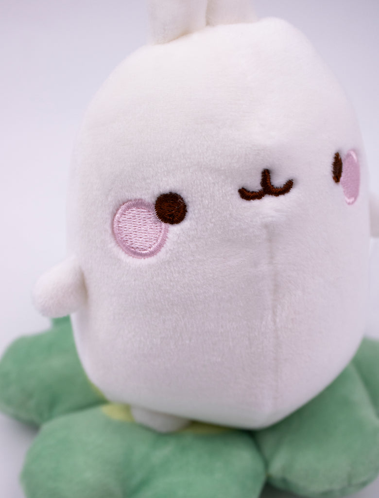 Soft plush toy from Molang Cloverleaf plush collection