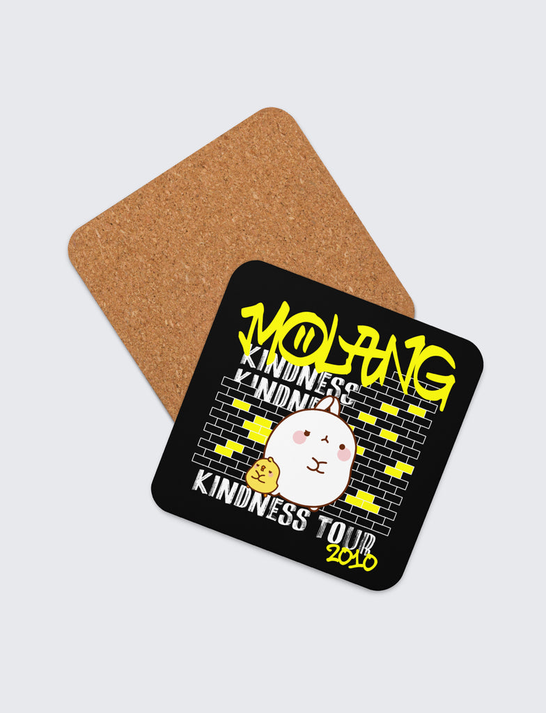 Molang Rap beverage coaster