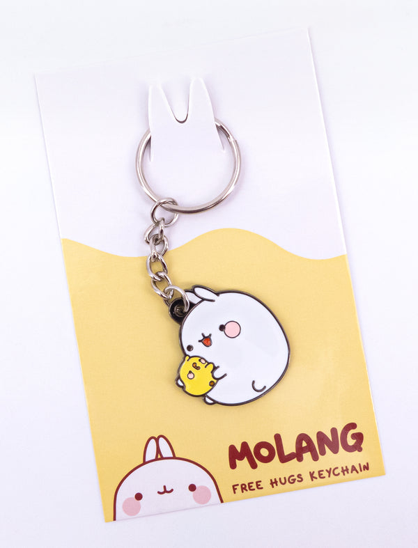 Cute keychain Molang and Piu Piu. 