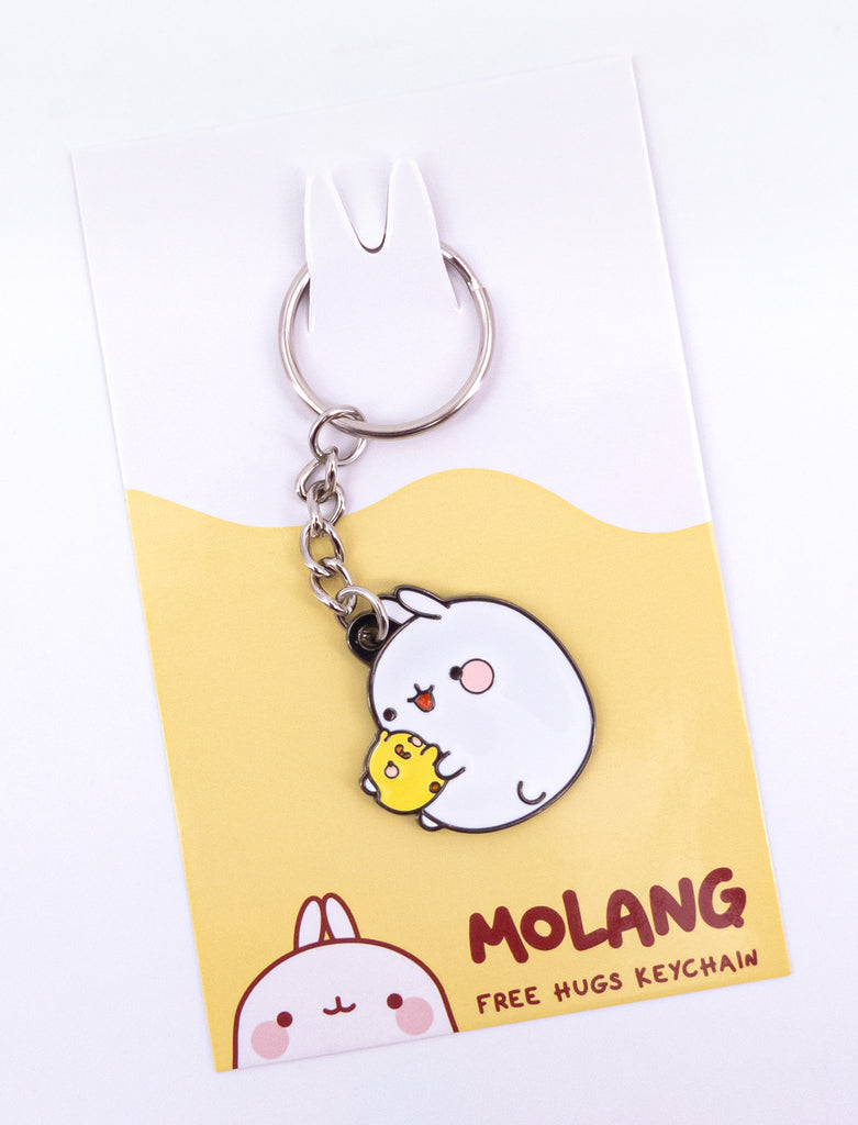 Free Hugs Molang and Piu Piu Keychain | Molang Official Website