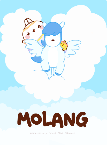 Fond d'écran kawaii Molang : fond d'écran My Little Pony pour téléphone