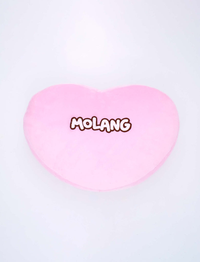 Coussin Molang en forme de cœur