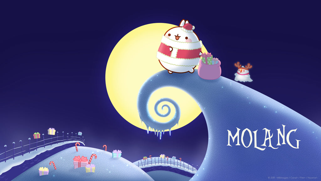 Molang kawaii background: The Nightmare Before Christmas wallpaper for desktop