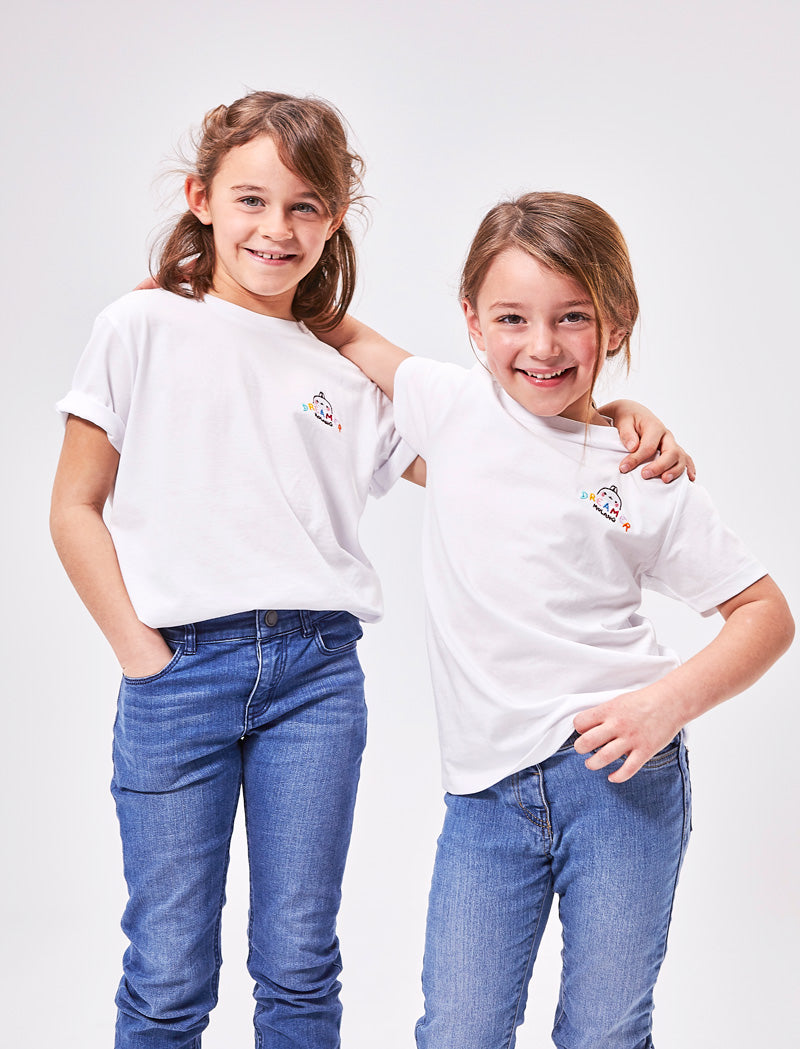 Official Kids Molang Dreamer White Molang T-Shirt | Website