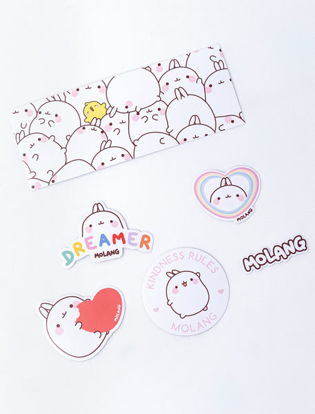 Best Molang Stickers Pack