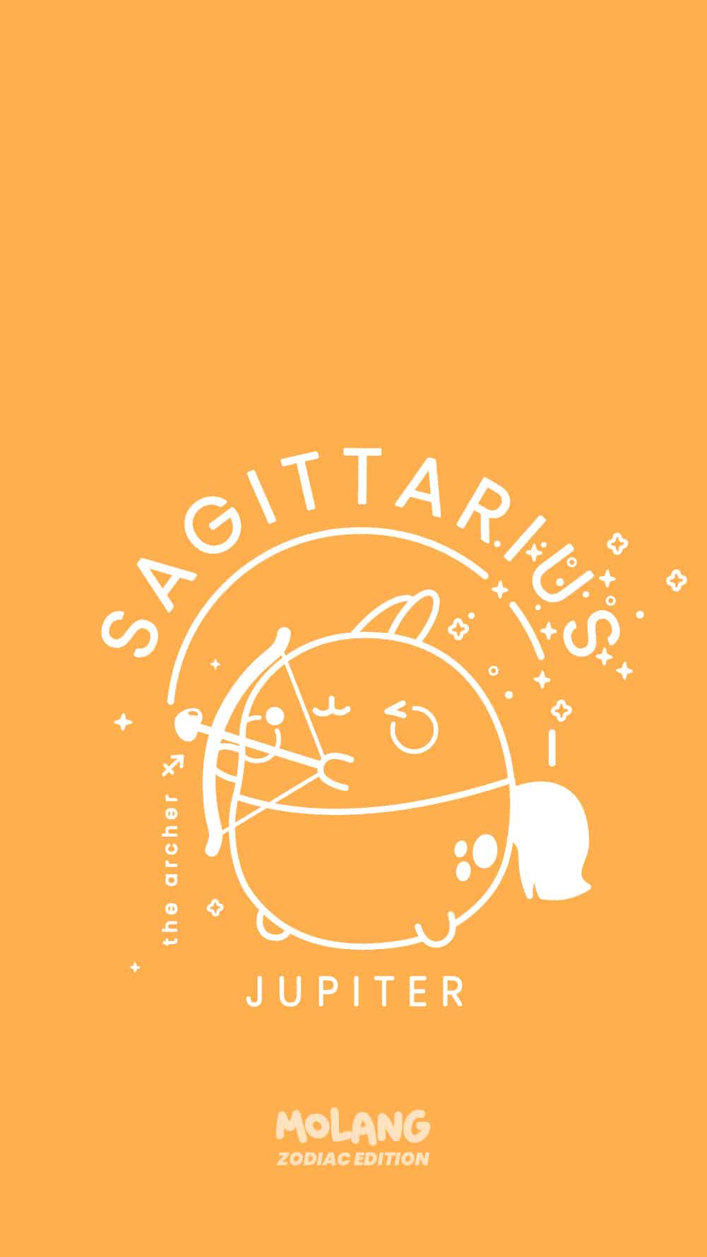 Sagittarius iPhone Wallpaper Zodiac Sign Phone Lock Screen - Etsy