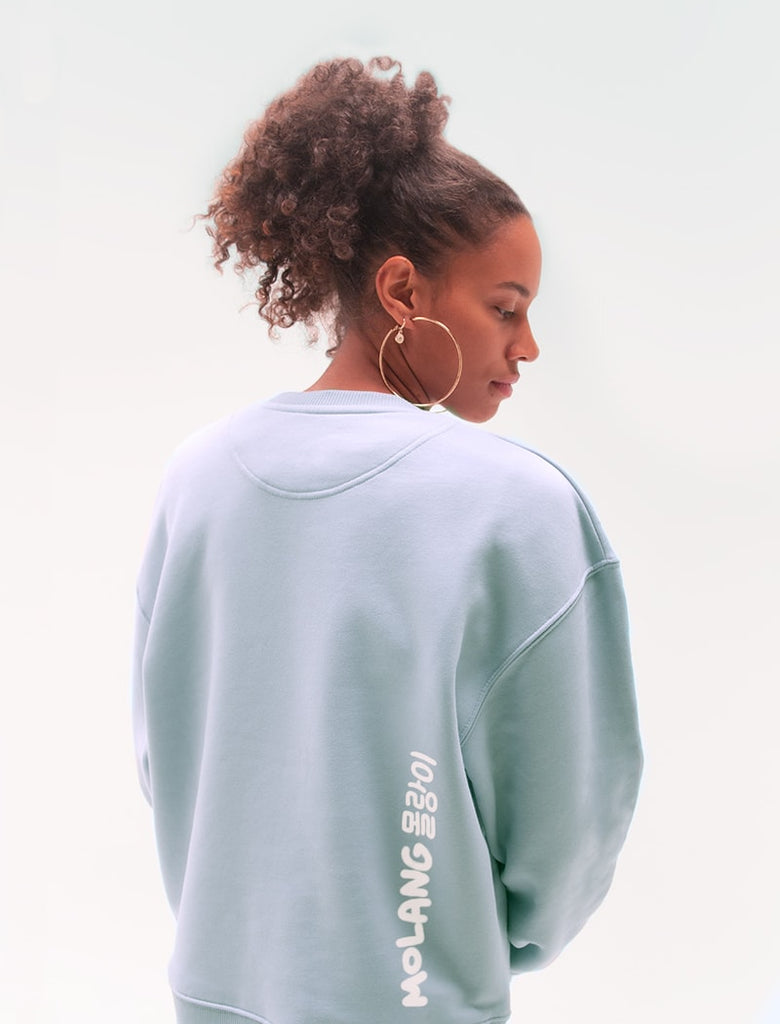 molang and the pincos sweatshirt in blue