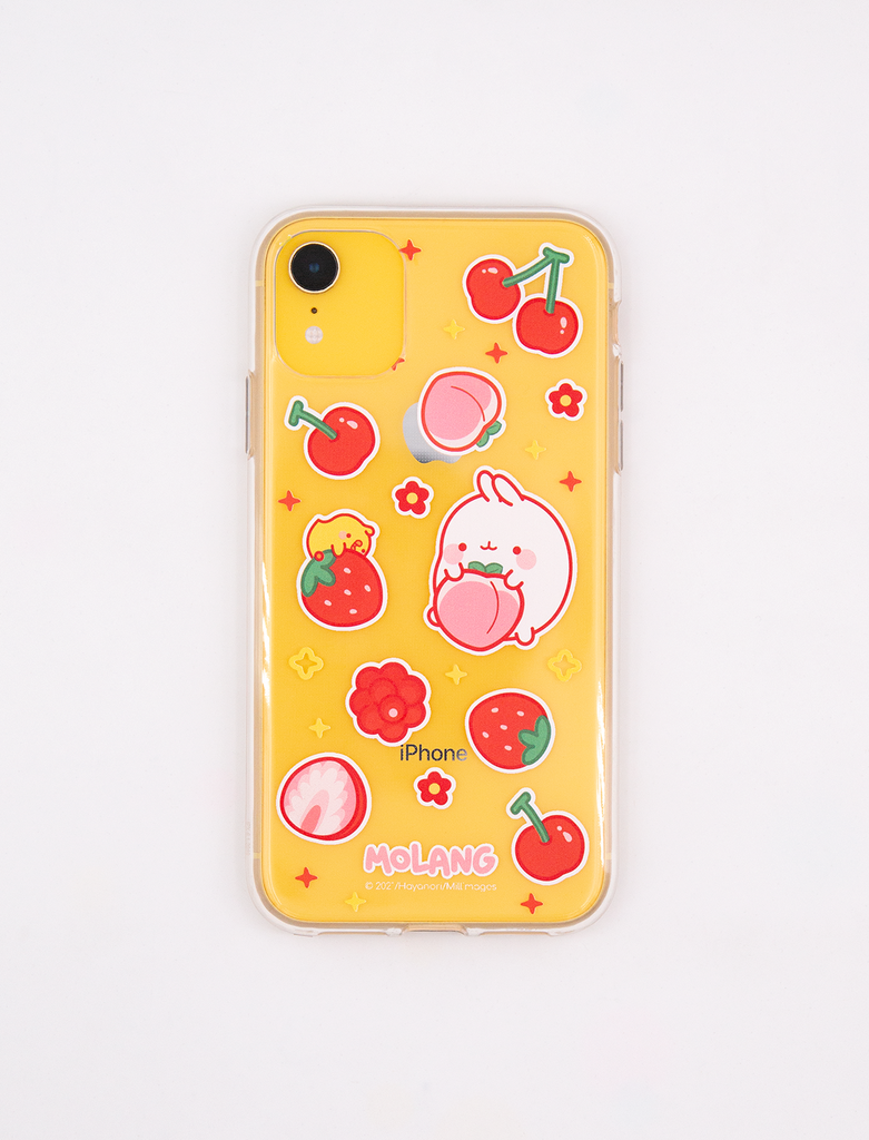 Molang Red Fruits Soft Phone case