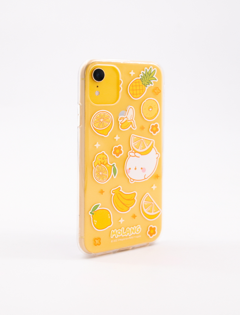 Molang Yellow Fruits Soft Phone case