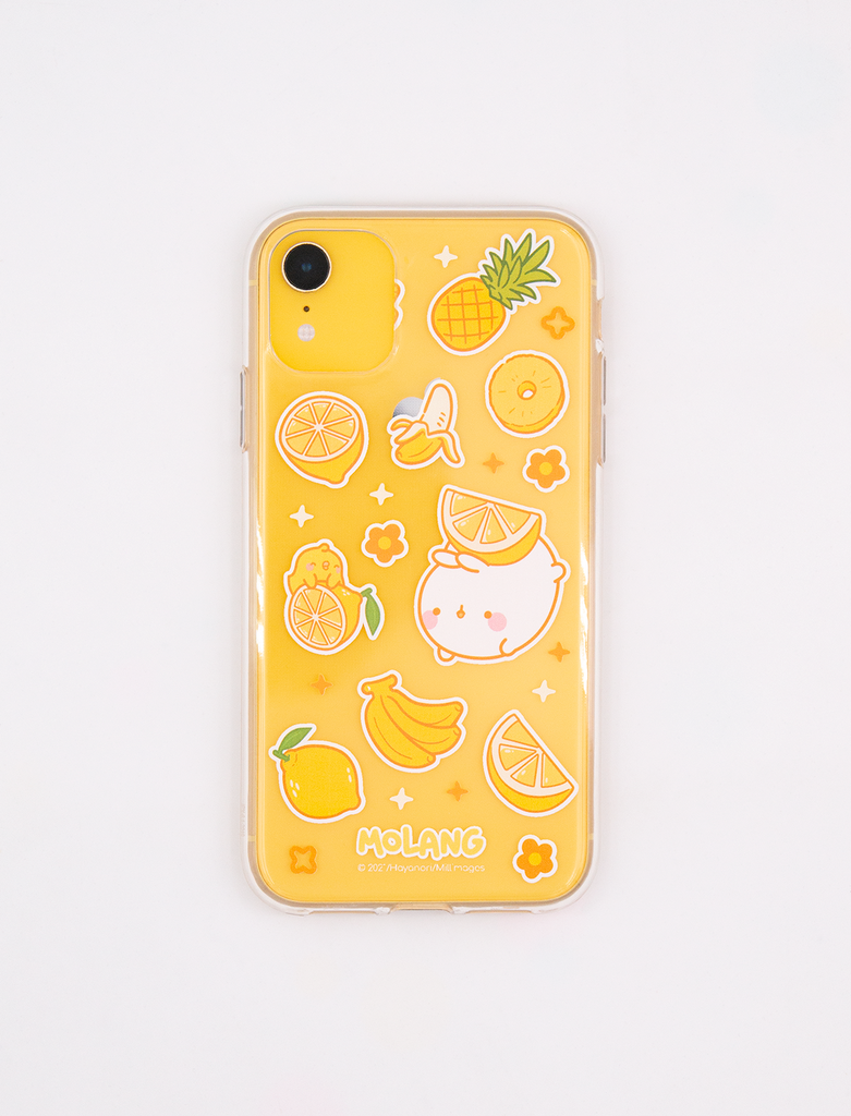 Molang Yellow Fruits Soft Phone case