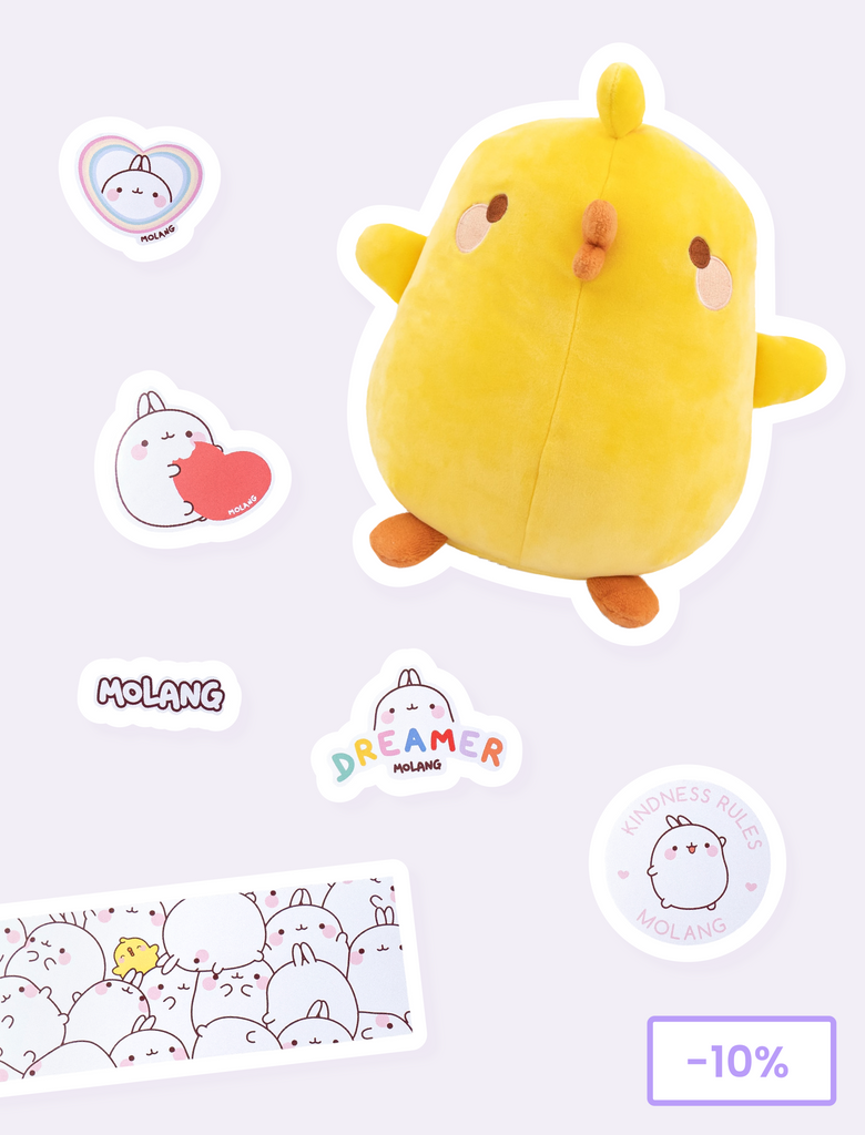 Best Molang Stickers Pack
