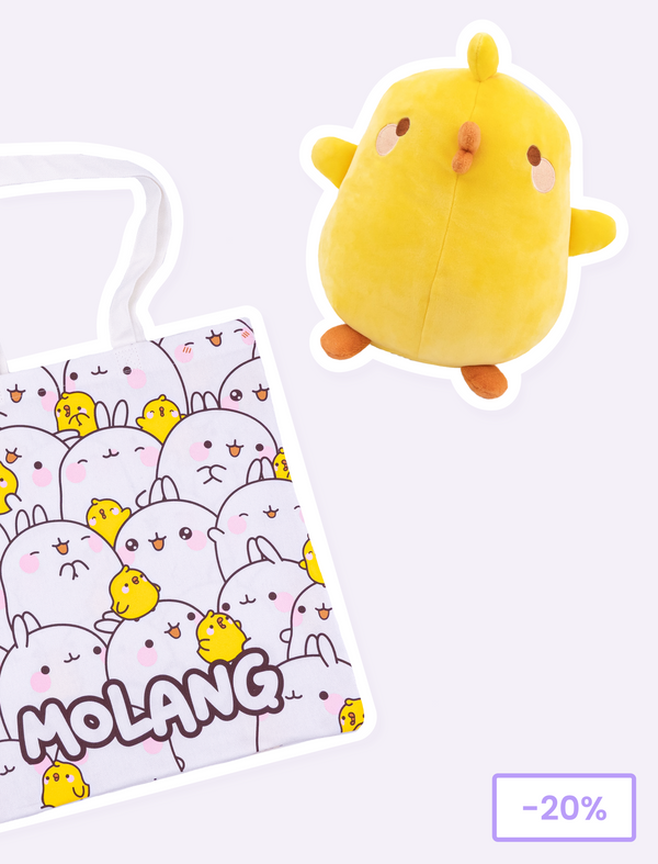 Peluche Molang, lapin Molang, jouet Molang, jouet en peluche Molang, lapin  en peluche, jouet anime kawaii, cosplay anime, stand avec l'Ukraine -   France