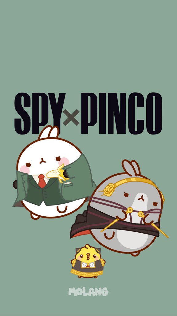 Molang kawaii background: Spy x Family wallpaper for phone